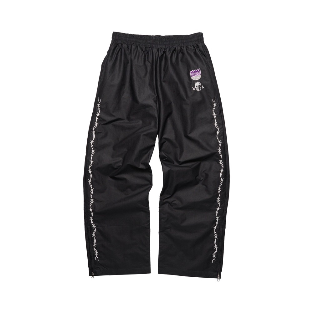 Warren Lotas NBA  Size S‎ Sacramento Kings Barbed Wire Nylon Pants MSRP $240